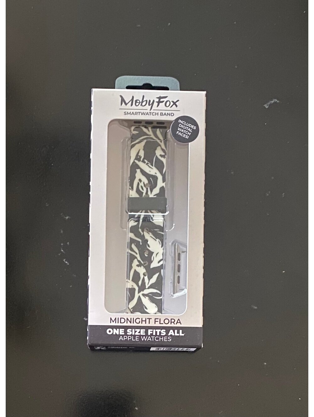 MobyFox Smartwatch Band Midnight Flora